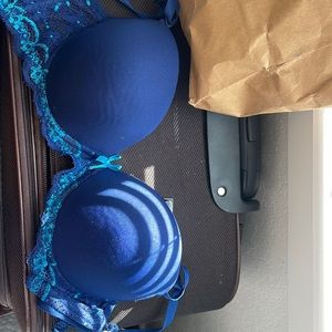 Beautiful dark blue bra